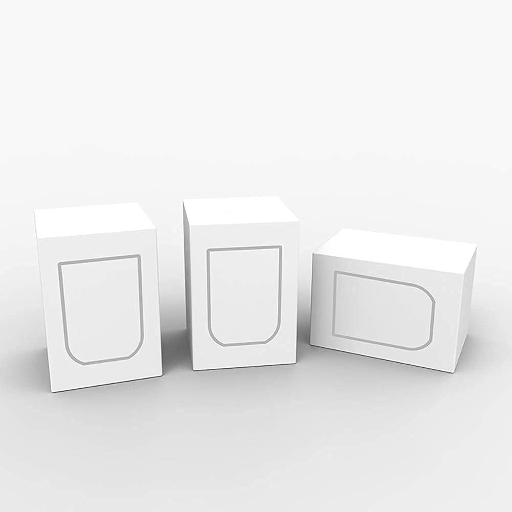 UVIVIU Toothbrush Holder Cup - Plastic Bathroom Tumbler, 350ml, White, Model U-1136
