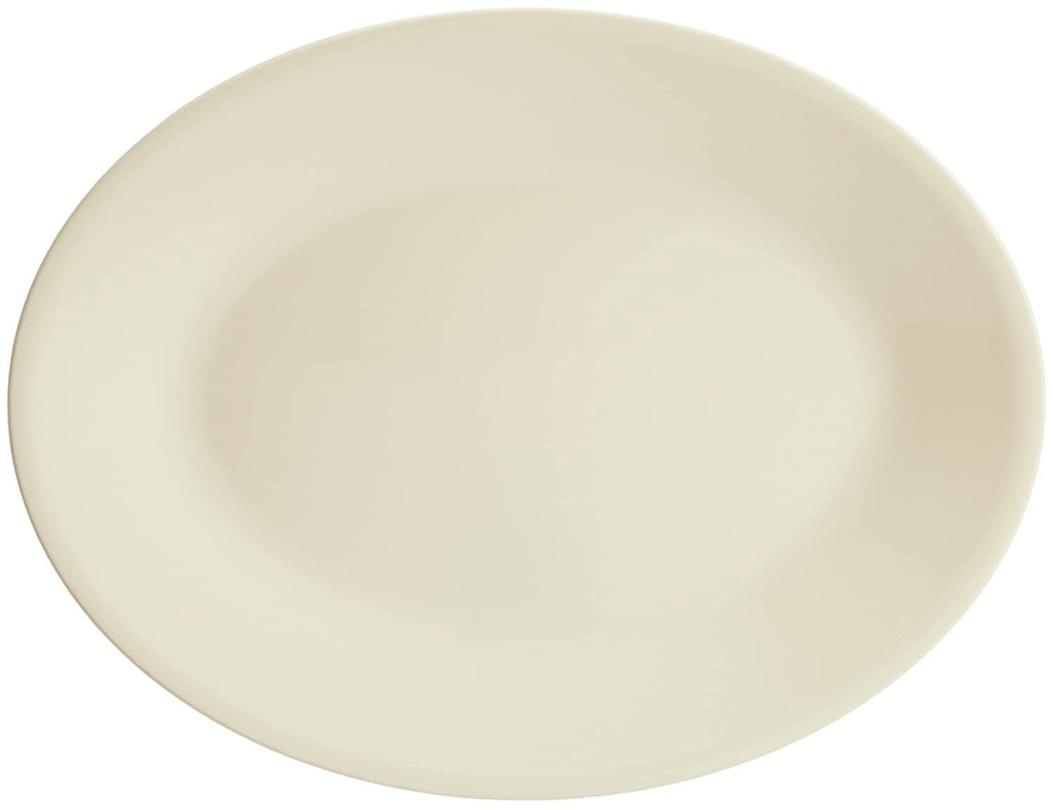 Signoraware Plastic Rice Plate, Off White