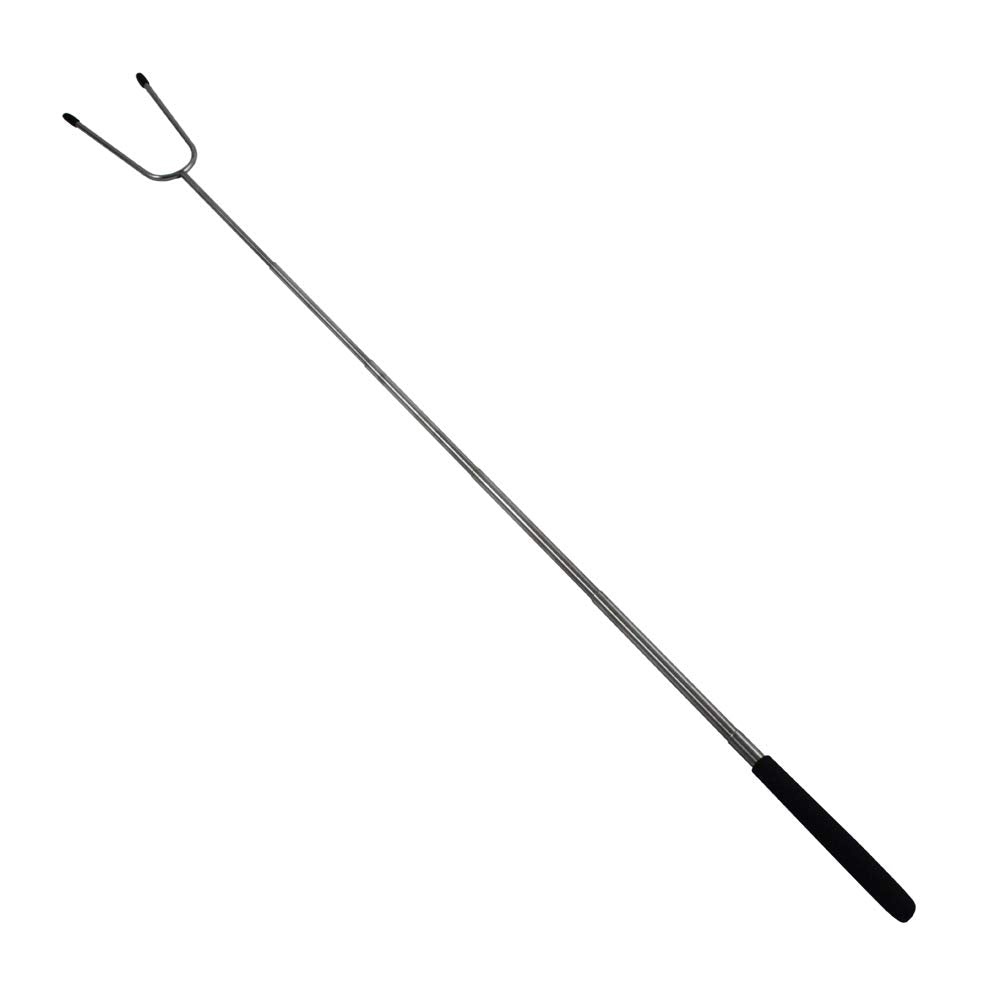 Set Of 2 Telescoping Campfire Forks -Extend To 35 Inches - Insulated Handles