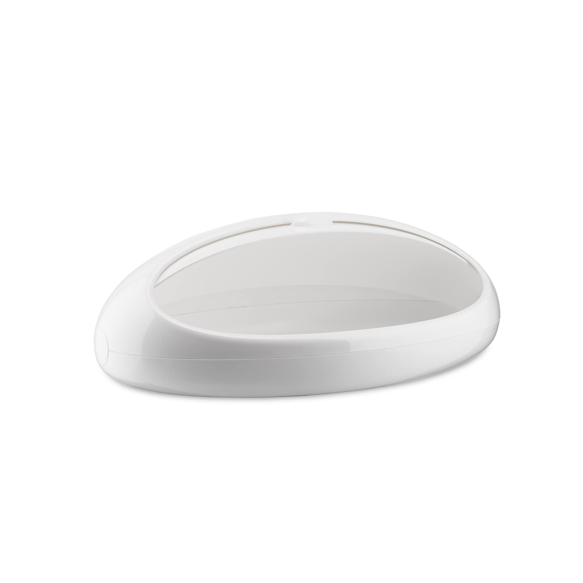 Alessi | Gnam - Design Bread Bin, Thermoplastic Resin, White