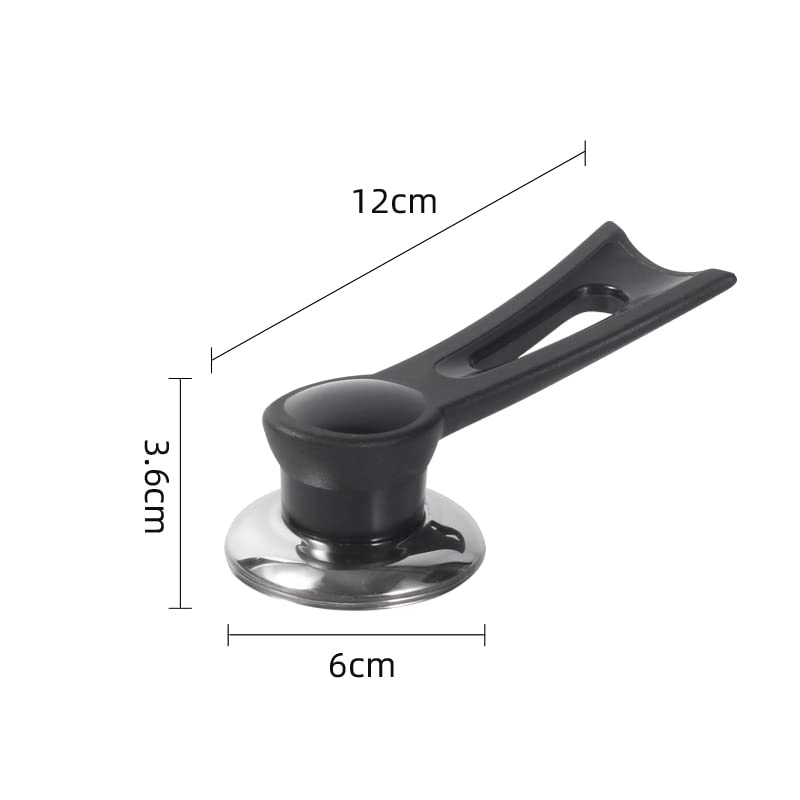 1 Piece Bakelite Pot Lid Knob Stand Universal Pot Lid Cover Knob Handle Cookware Long Handle Anti Scalding Pan Lid Replacement K