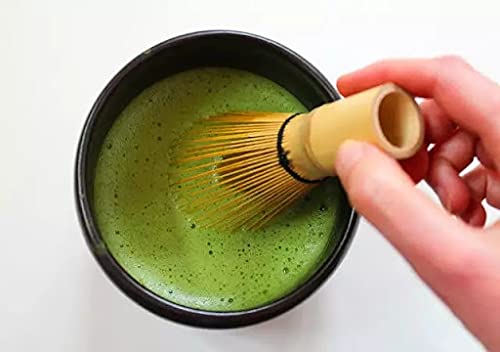 Japanbargain 4727, Matcha Whisk Set Japanese Chasen Bamboo Whisk Tea Spoon And Tea Scoop Chashaku And Whisk Stand Green Tea Cere