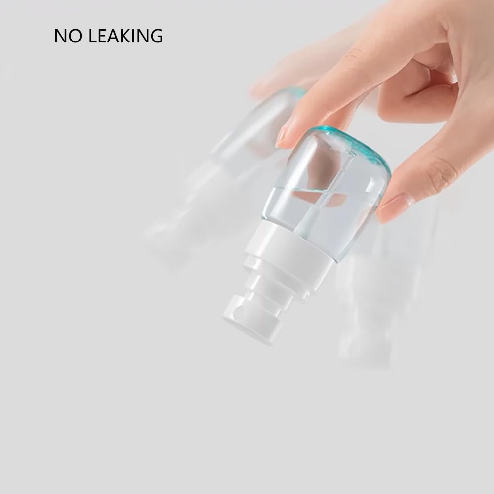 Toserspbe Empty Fine Mist Spray Bottle Travel Refillable Perfume Container Small Cosmetic Plastic Bottle For Face Hair Makeup 2