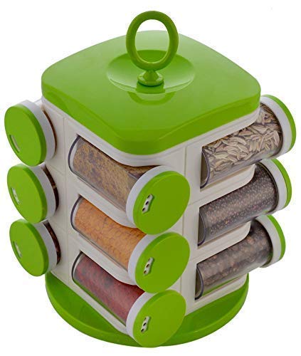 Mabron Spice Rack, 12Pcs Container Set For Kitchen | Dining Table