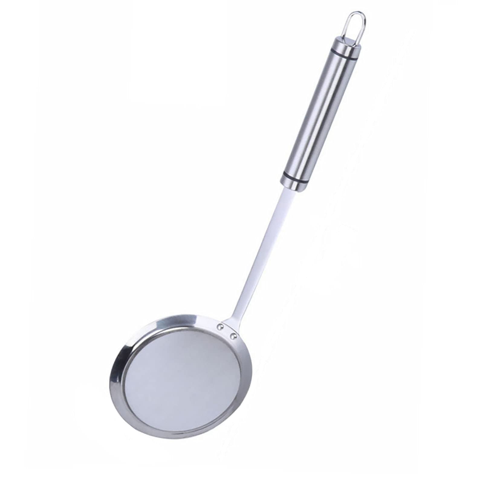 Strainers Fine Mesh, Sus 304 Premium Stainless Steel Fine Mesh Food Strainer Kitchen Colander Sieve Sifter Hand-Held Oil Spoon S
