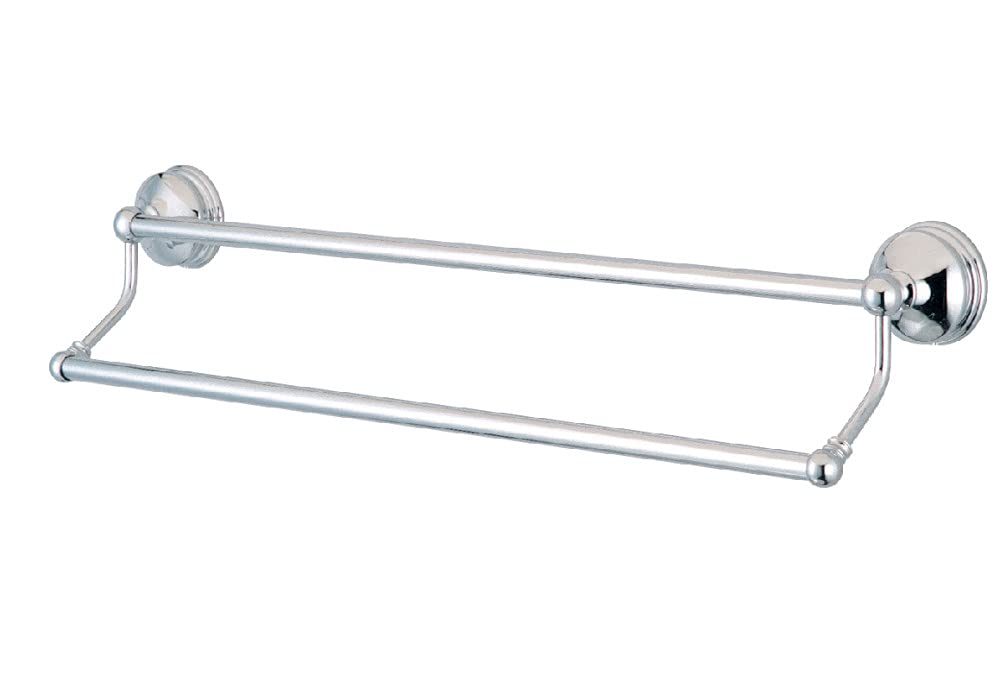 Kingston Brass BA1163C Vintage 24'' Dual Towel Bar  Polished Chrome