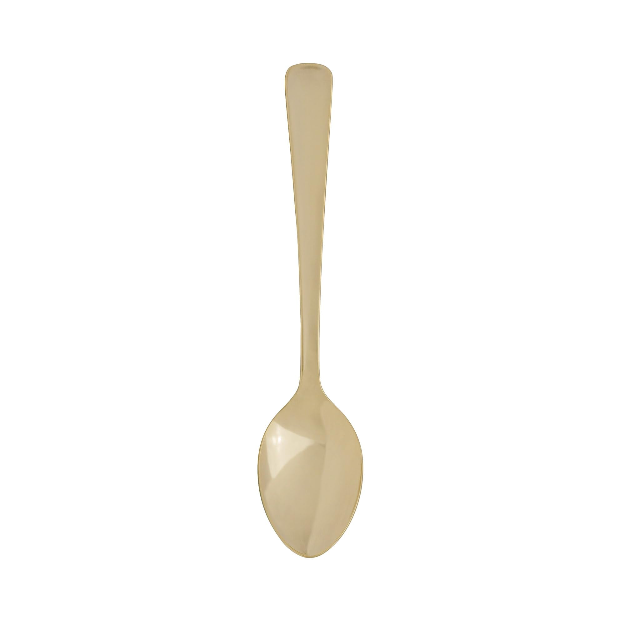 Fino Demi Spoon Set, Gold Plated Stainless Steel, Made In Japan, Set Of 4