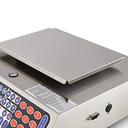 Torrey Qc 5/10 Electronic Tabletop With Lcd Display And Backlight, 10 Lb, 50 Tare Weight Memories,Stainless Steel