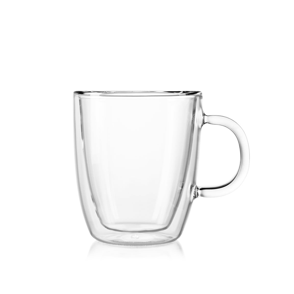 Bodum Bistro Coffee Mug  10 Ounce (2-Pack)  Clear