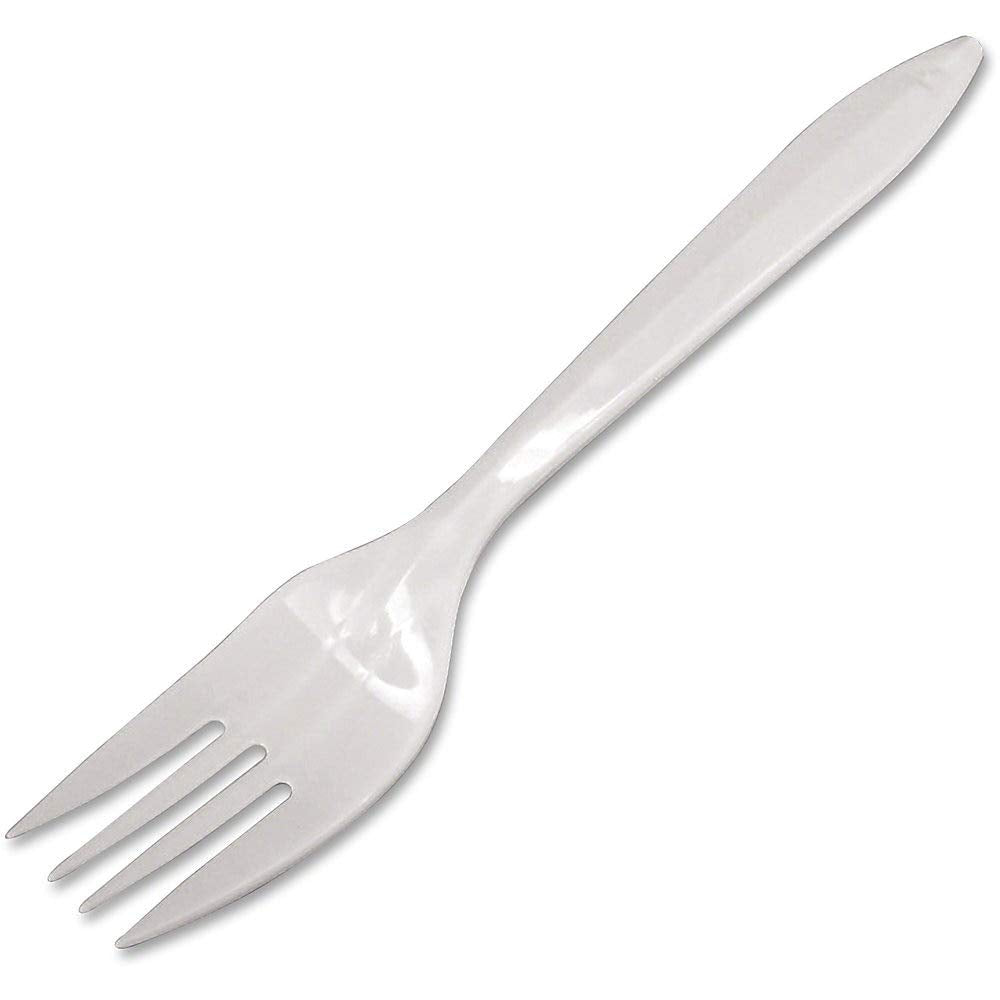 Dart F6Bw 6.125 In Med Wt White Fork (Case Of 1000)