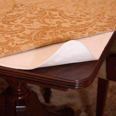 Laminet Rectangular,Vinyl Surface, Polyester, Deluxe Heavy Duty Cushioned Table Pad, 52'' X 90''