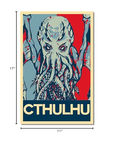 EvolveFISH Cthulhu Poster - [11'' x 17'']