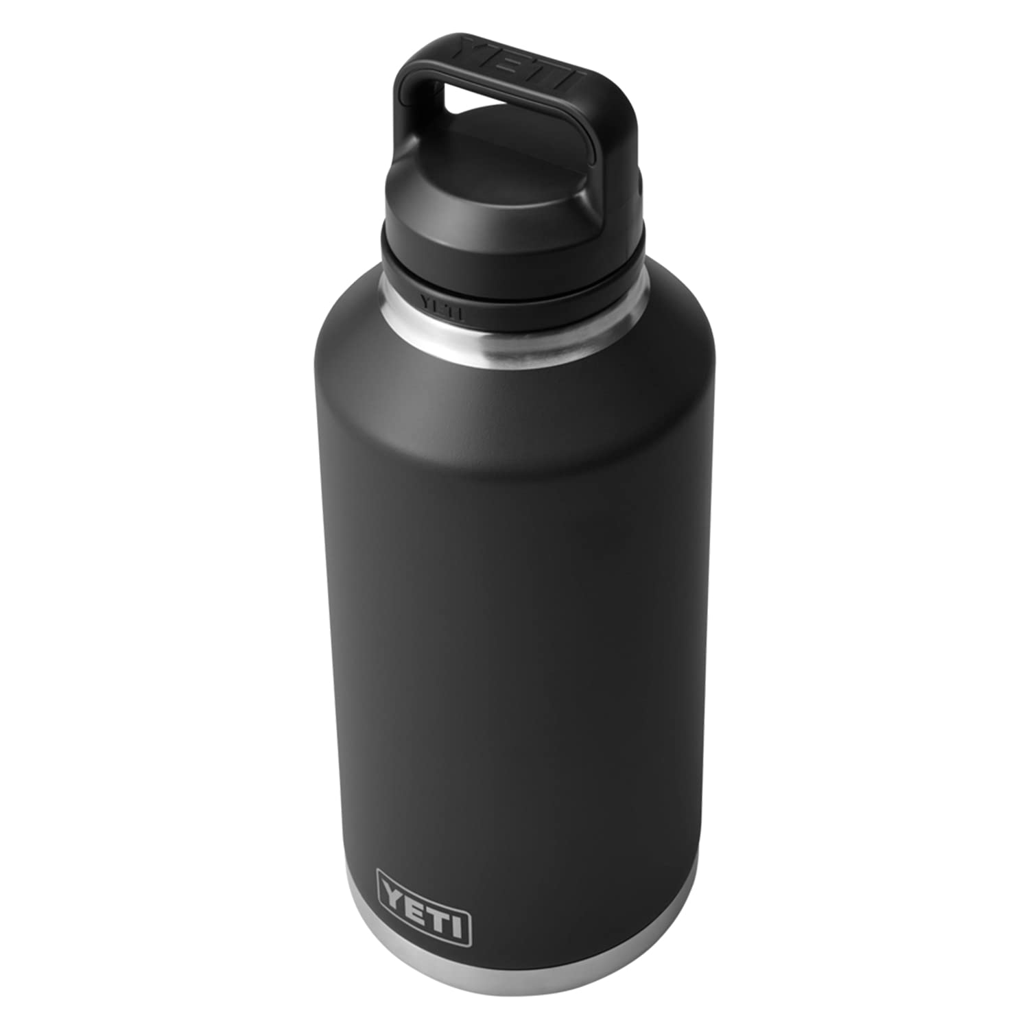 Yeti Rambler 64 Oz Bottle, Vacuum Insulated, Stainless Steel With Chug Cap, Black