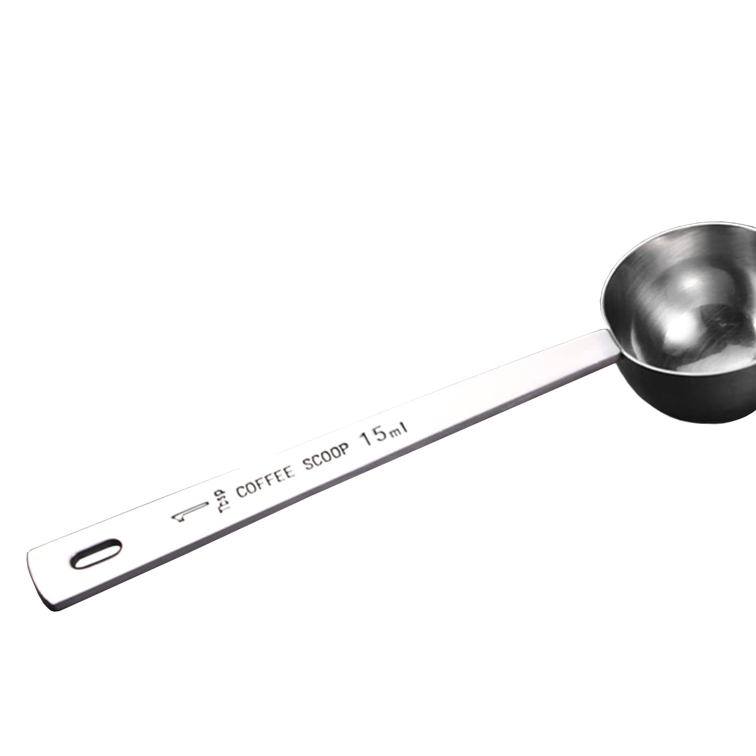 Yzurbu 4Pcs Tablespoon, Stainless Steel 1 Tablespoon 15Ml Coffee Measruing Scoop - Silver