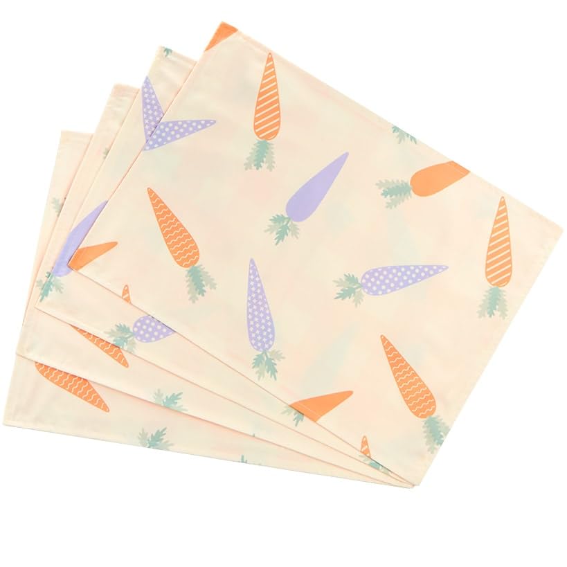 Carrots Set Of 4 Placemats And Runner - Set Of 4 Placemats