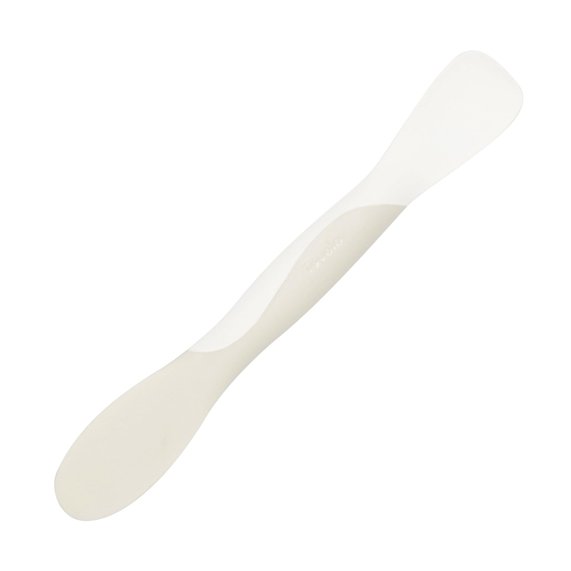 Tovolo Scoop & Spread Tool - Dual-Ended Silicone & Nylon Kitchen Utensil for Spreading, Scraping, Scooping, Slicing - BPA-Free, 