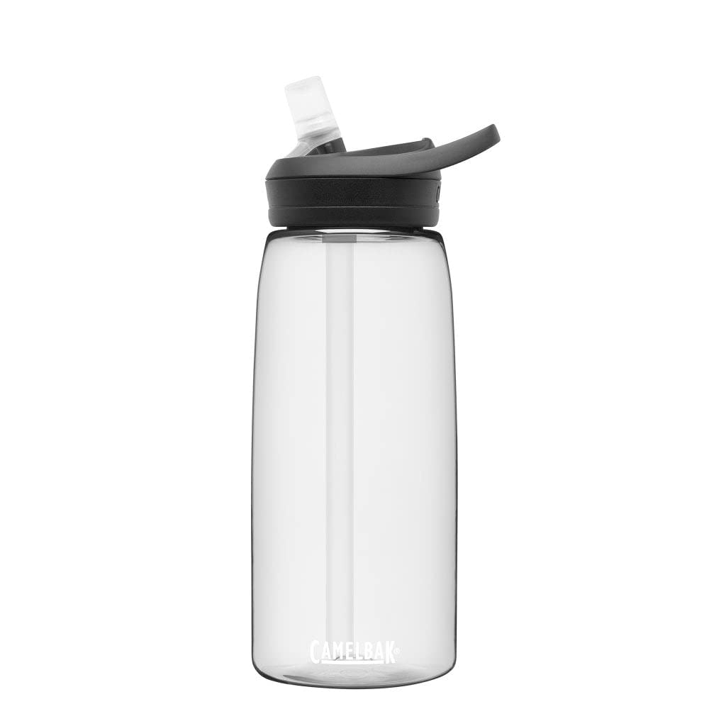 Camelbak Eddy+ Water Bottle With Tritan Renew - Straw Top 32Oz, Clear
