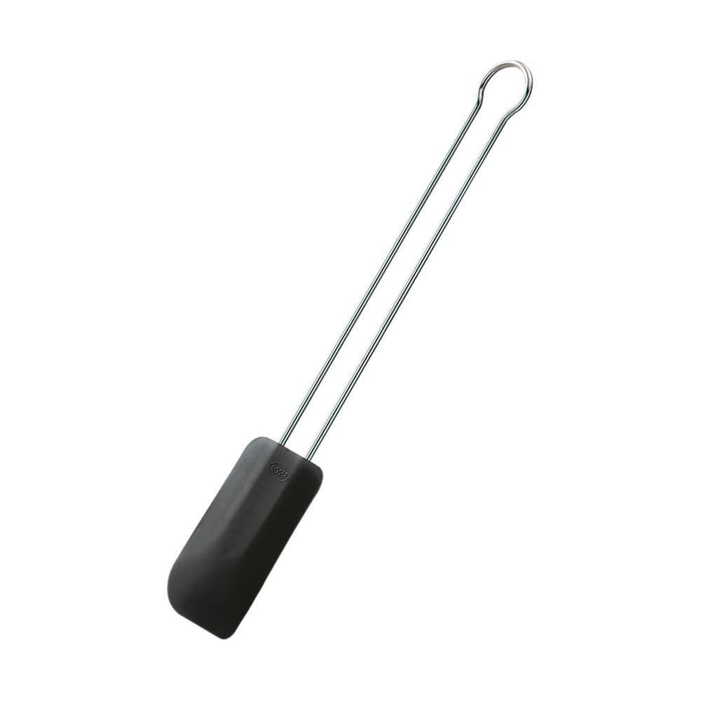 Rosle Stainless Steel & Silicone Flexible Spatula 8Inch Black