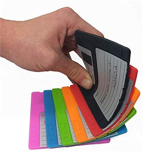 Aliance Set Of 6 Silicon Floppy Disk Coasters Fun - Retro Coasters - Durable Heat Resistant - Non Slip - Good Gift