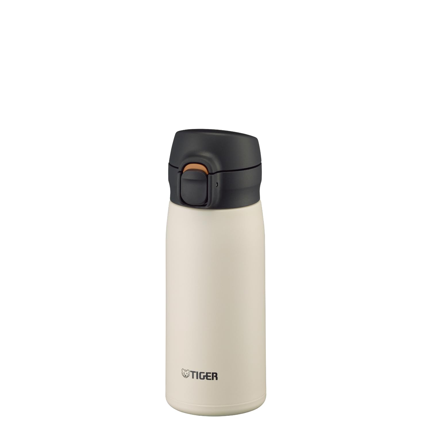 MKRW35NW Tiger Thermos Water Bottle, 11.8 fl oz (350 ml), One Push, Stainless Steel Bottle, Easy to Drink Design, Integrated Li
