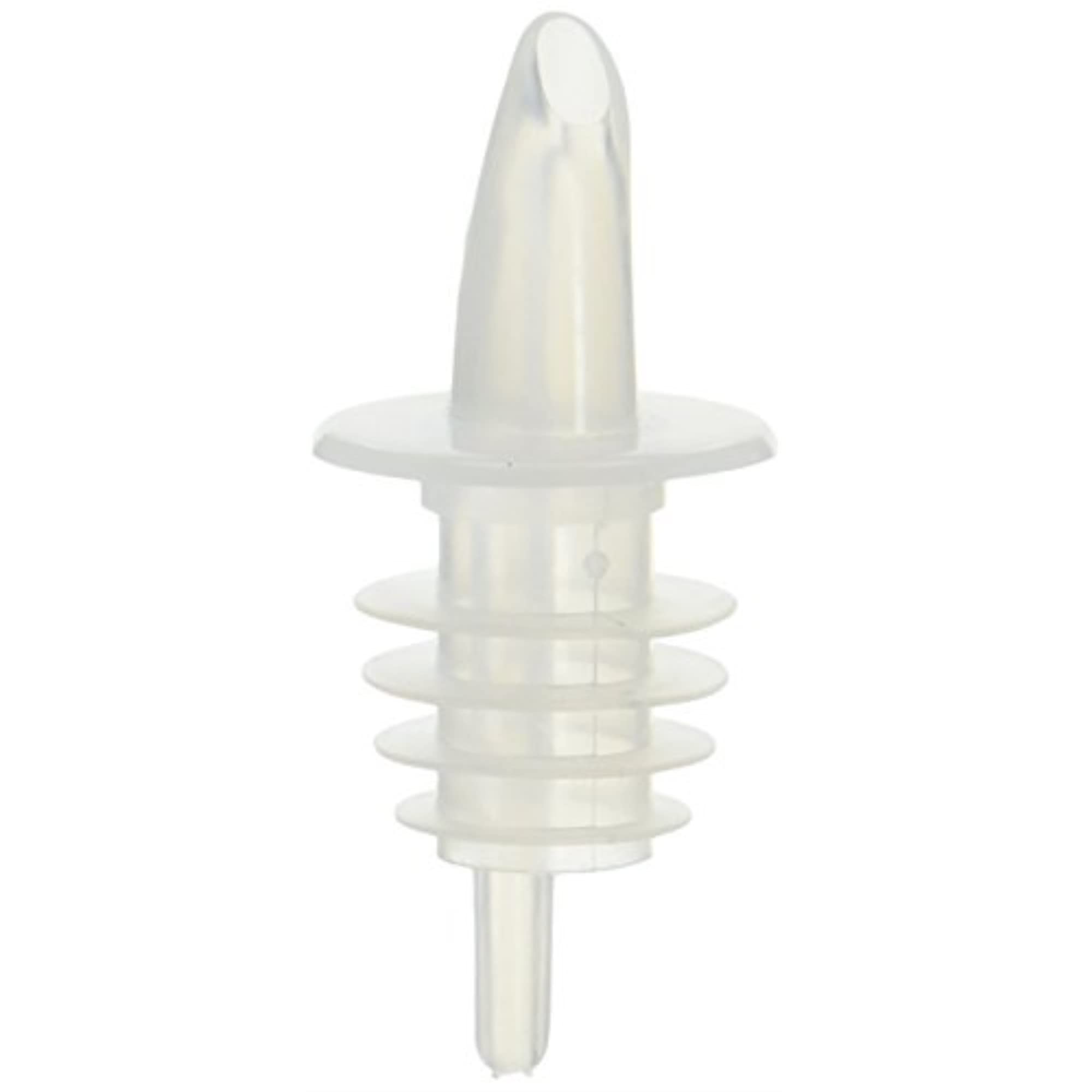 Winco Free Flow Pourers, Clear - 12 Pieces, Medium