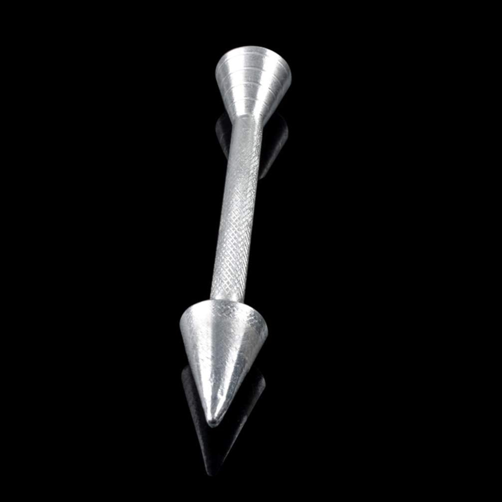 Yardwe Cupcakes 3Pcs Aluminium Alloy Flower Nail Baking Pastry Cone Holder Cake Piping Rod Icing Rose Sticks Cake Decoration Too