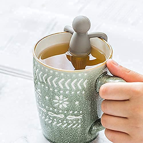 Leden Tea Infuser For Loose Leaf Tea Cute Tea Strainer Ball Stainless Steel Extra Fine Mesh Tea Steeper Filter For Cup Mug Silic