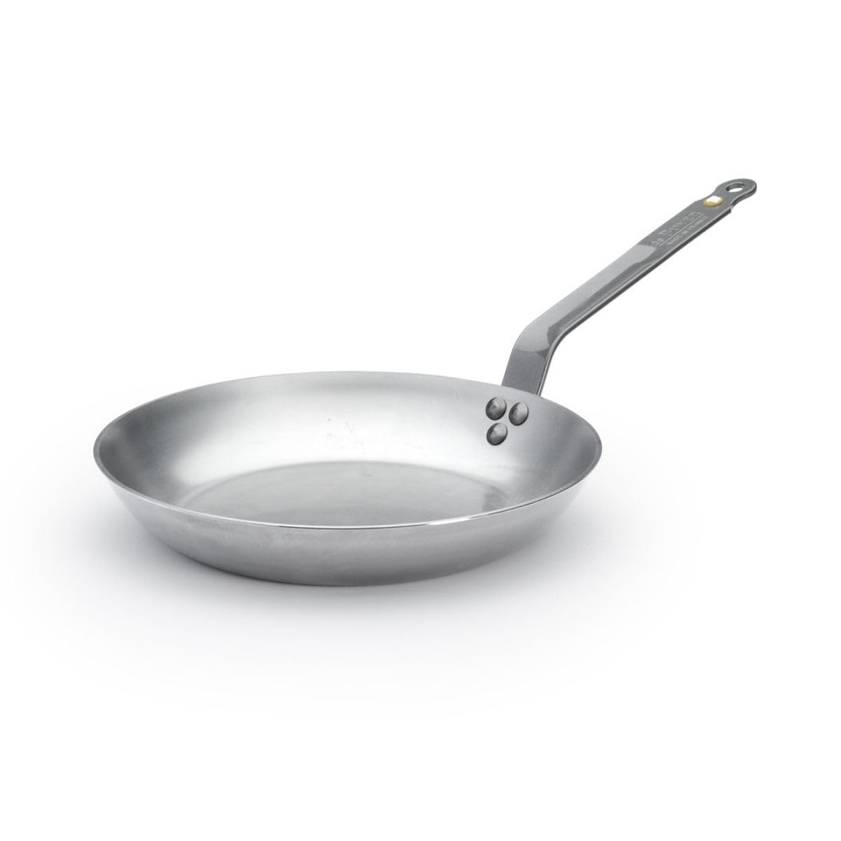 de Buyer MINERAL B Carbon Steel Fry Pan - 9.5    - Ideal for Searing, Sauteing & Reheating - Naturally Nonstick - Made in France