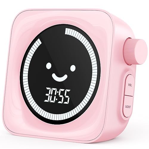 Visual Timer for Kids, 99 Minute Digital Cute Kids Visual Timer Classroom Timer for Homeschool Supplies Study Teaching Time Mana