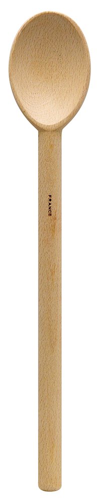 HIC Kitchen Deluxe Heavyweight French Beechwood Spoon, Made in France, 13.75-Inches