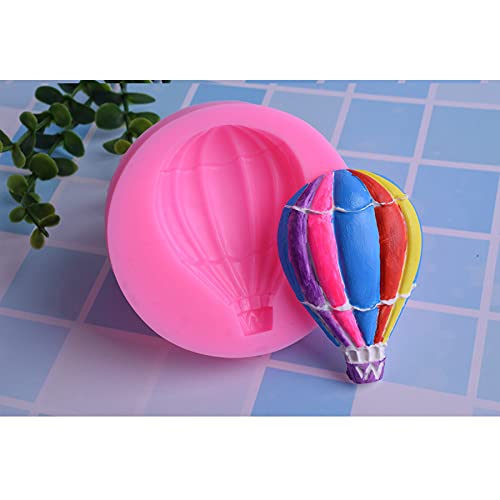 Cestony 3Pcs/Set Hot Air Balloon Fondant Silicone Molds For Diy Baby Shower Cake Fondant Biscuit Cookies Soap Sugar Pudding Choc