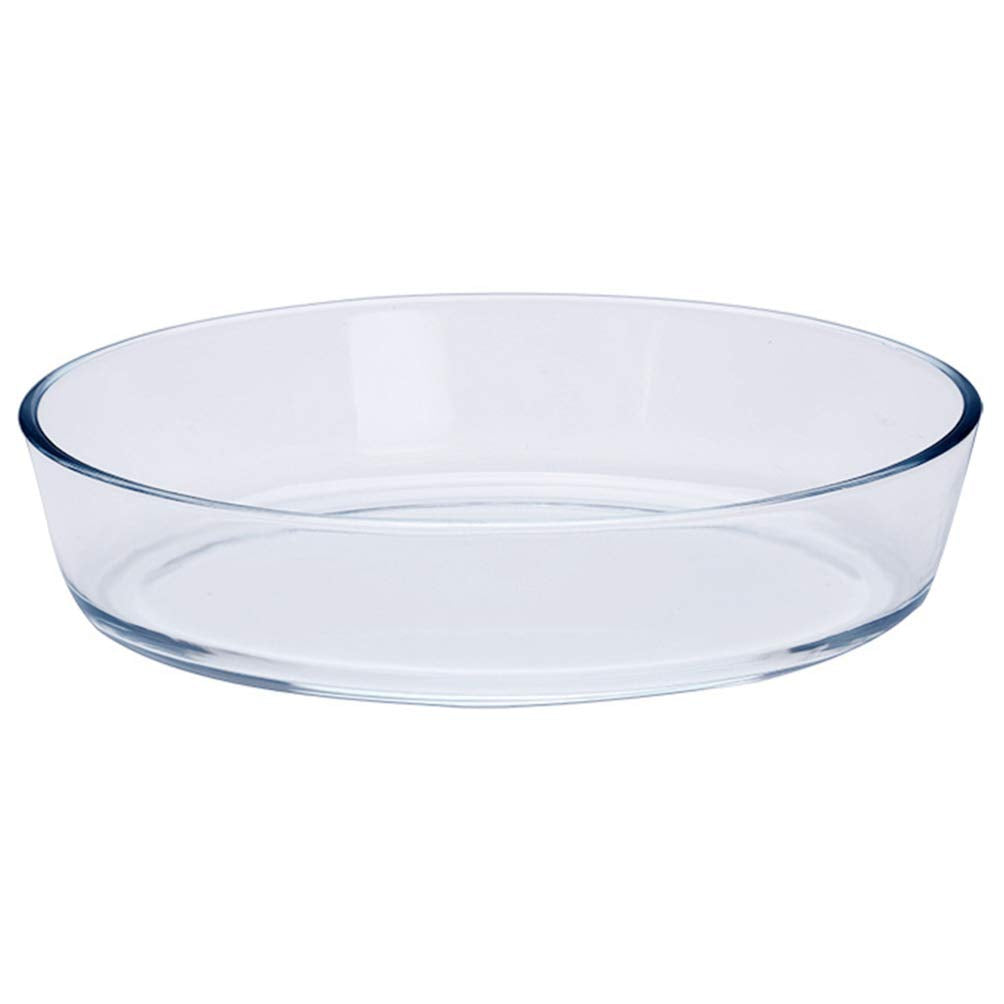 DOITOOL Borosilicate Baking Tray 10.23 X 6.88 X 2.16 Inches Heat Resistant Glass Bakeware for Oven and Microwave Easy to Clean C