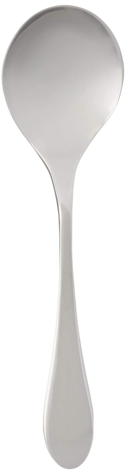 Knork Original Bouillon Stainless Steel Soup, Specialty Spoons, 6 Piece Set, Gloss