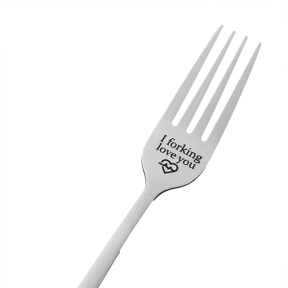 Anniversary Christmas Gifts For Husband Girlfriend From Wife Boyfriend I Forking Love You Fork Gifts For Him Her Funny Birthday