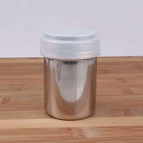 Stainless Steel Chocolate Shaker Icing Sugar Powder Cocoa Flour Coffee Sifter Cooking Tools Lid Chocolate Shaker Cocoa Flour Cho