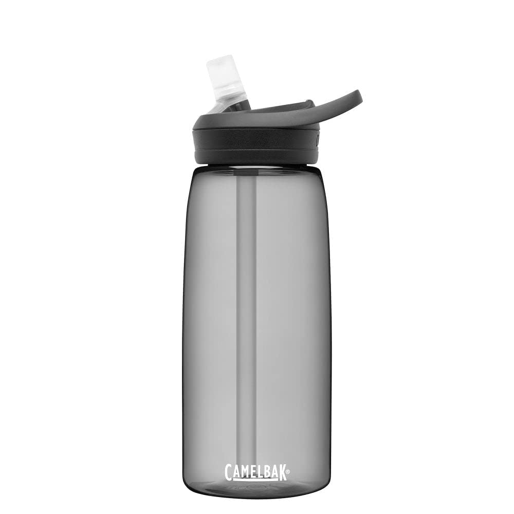 Camelbak Eddy+ Water Bottle With Tritan Renew - Straw Top 32Oz, Charcoal