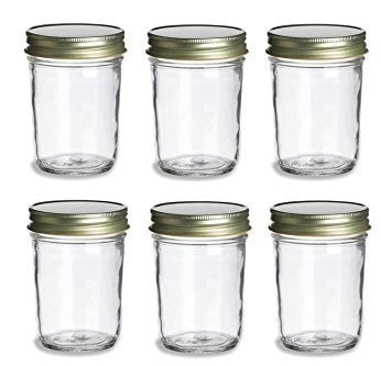 Nakpunar 12 Pcs Gold Mason Jar Lids - Regular Mouth - Made In Usa
