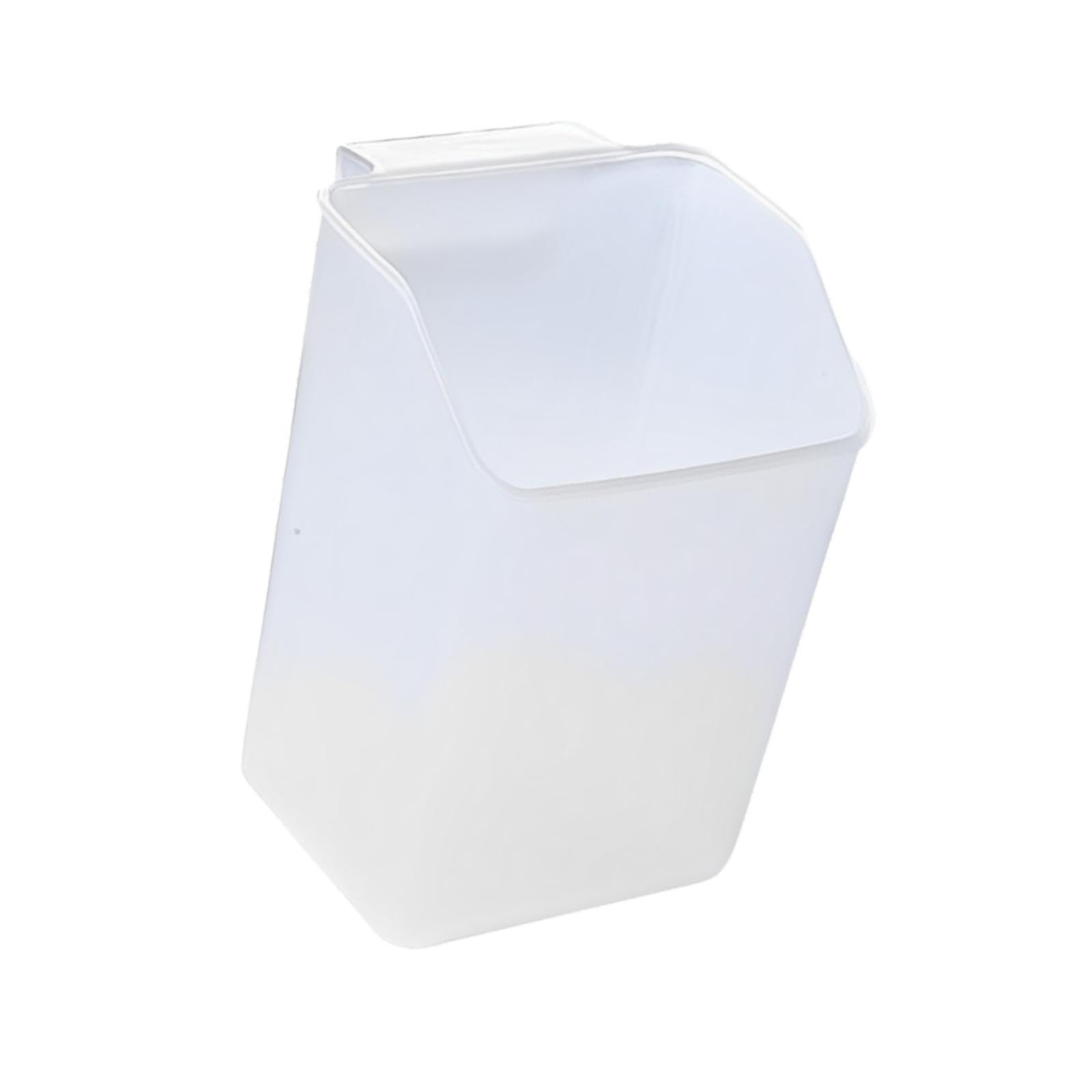 Ujeavette Cabinet Door Organizer Hanging Organizer Box For Bathroom Under Sink Kitchen Frosted White
