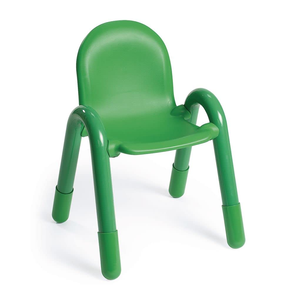 ChildrenS Factory Angeles Baseline Chair, 13H Green, Ab7913Pg, Preschool And Homeschool Kids Desk Chair, Flexible Seating Classroom Furniture, Activity Table Chair-like New