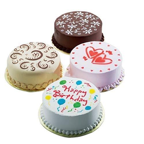 15-Pack Magnoloran Wedding Cake Stencils Cake Templates Spray Floral Cake Molds  Baking Tools  Dessert Decorating Molds