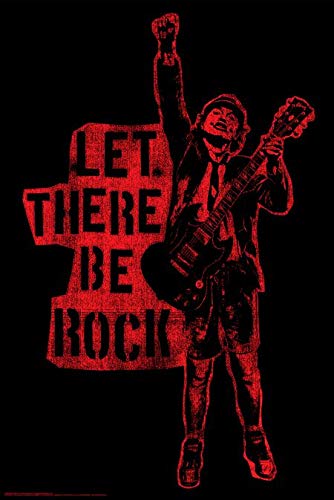 Ac/Dc - Let There Be Rock - Officially Licensed - Poster - 24'' X 36''