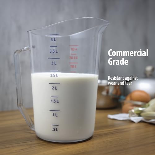 Cambro (400MCCW135) 4 qt Liquid Measuring Cup - Camwear