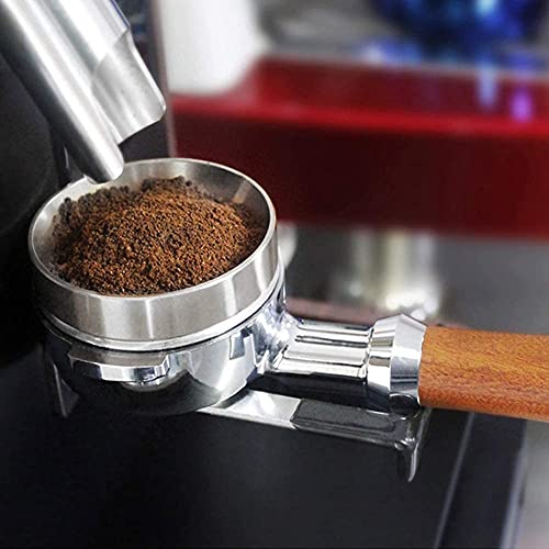 Aunmas 58Mm Espresso Dosing Funnel, Aluminum Alloy Universal Coffee Dosing, Magnetic Coffee Machine Accessories For Home Cafe (S