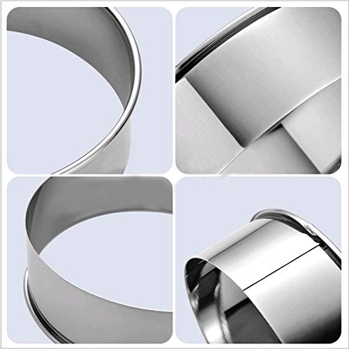 Cookie Cutters - Biscuit Cutters/Stainless Steel Dumpling Cutters/Cake Pastry Cutters/Cake Cookie Scone Cutters Molds Stamps For