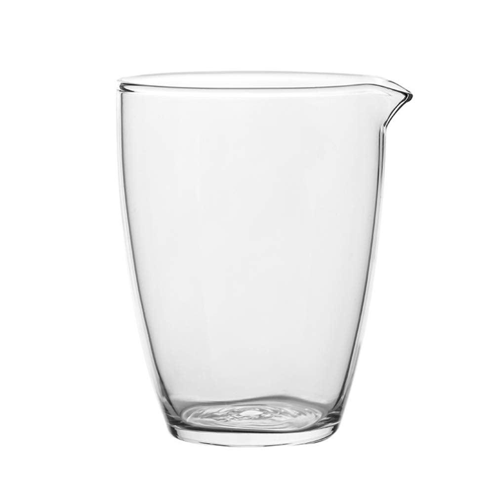 Sizikato Borosilicate Glass Tea Sharing Cup, Kungfu Tea Pitcher. 8 Oz (Clear, 8 Oz)