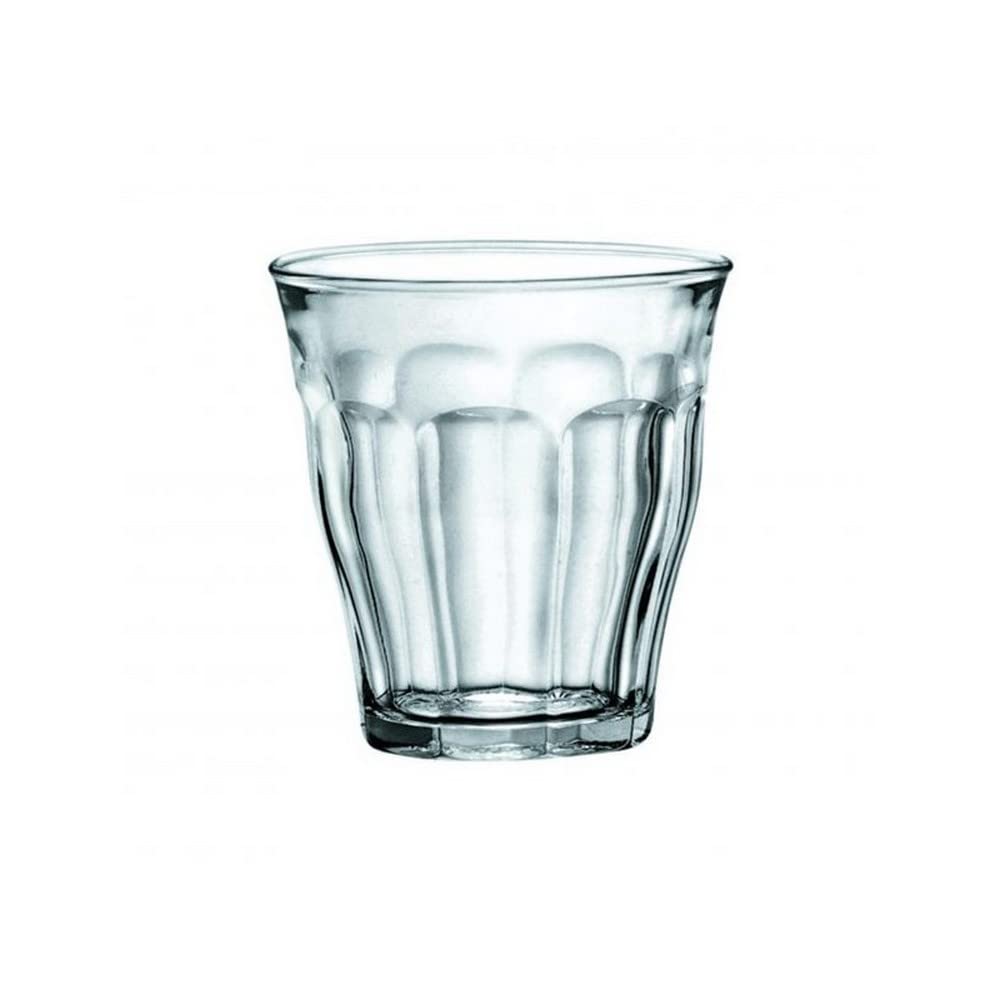 Duralex Picardie Glass Tumblers 511980B34 , Set of 6, 5 oz.