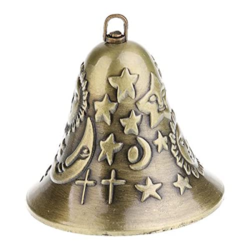 Merishopp 3Xchinese Feng Shui Antique Bell Wind Chime Home Decor Mascot For Fortune