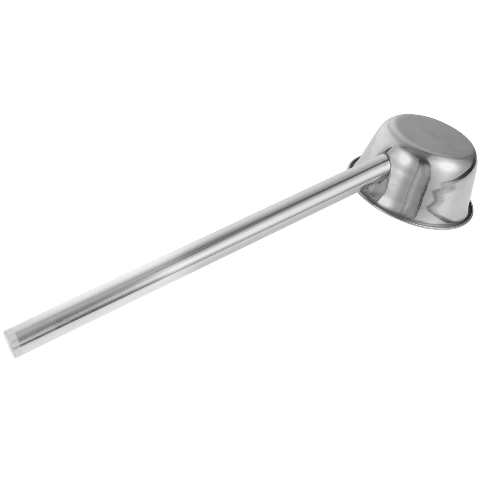 OSOLADY Stainless Steel Water Ladle Long Handle Deep Soup Scoop Ergonomic Nonslip Kitchen and Garden Multipurpose Water Spoon f