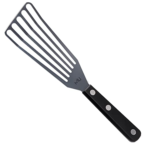 Miu France Large Stainless Steel Slotted Turner, 3 By 11-Inch