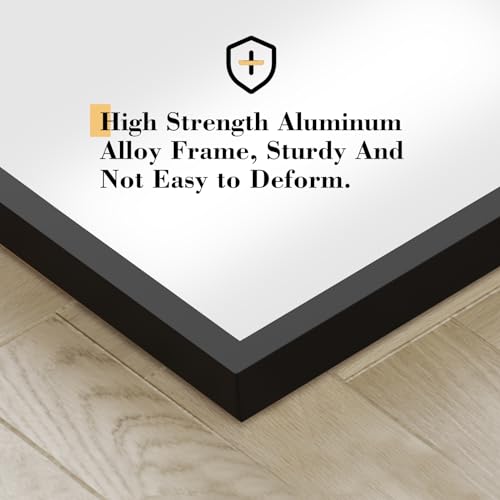 DUMOS Full Length Mirror 59x17 Full Body Floor Mirror for Bedroom or Cloakroom, Can Stand Alone, Hang or Lean Against Wall, Tall